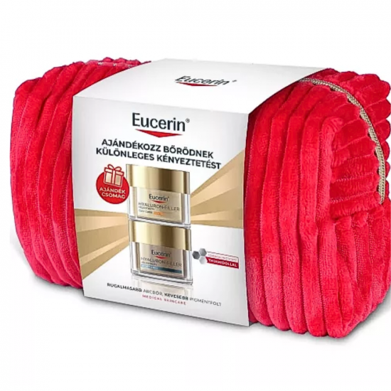 EUCERIN HYALURON-FILLER+ELASTICITY AJÁNDÉKCSOMAG NAPPALI SP30+ÉJSZAKAI KRÉM - 50+50ML